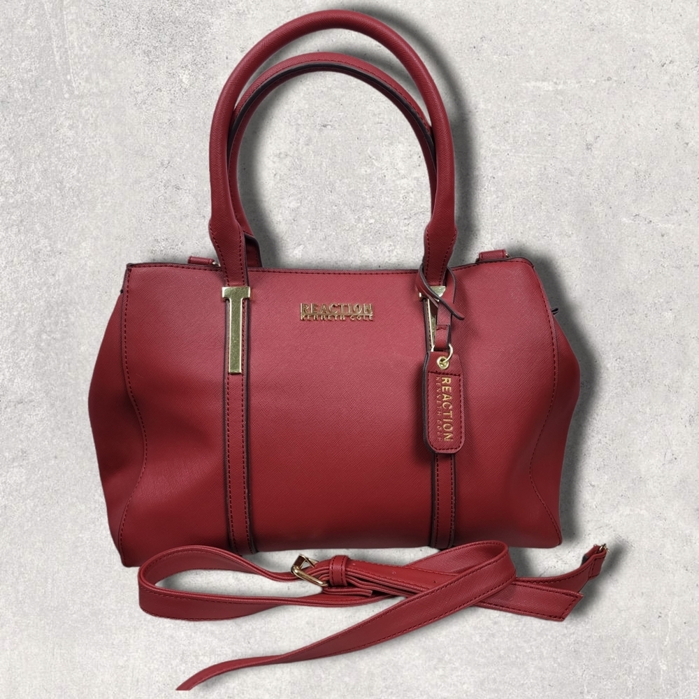 Kenneth Cole Reaction red bag
